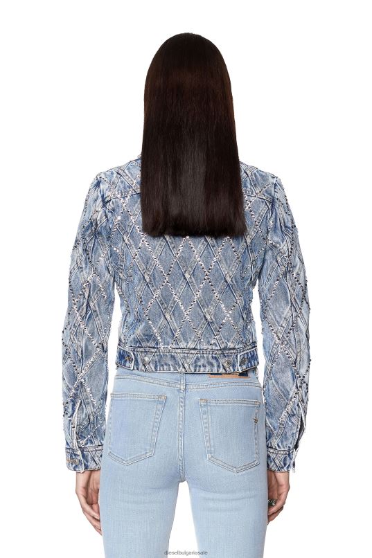 бг Diesel Жени de-slimmy-zip-fs светло синьо N2F26750 облекло - Image 5