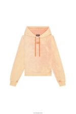 бг Diesel Жени f-reggy-hood-g2 оранжево N2F26895 облекло - Image 2