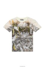 бг Diesel Жени t-skinzy-g1 сиво/бяло N2F26940 облекло - Image 2