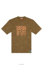 бг Diesel мъже amtee-duncan-ht16 кафяво N2F26214 облекло - Image 2
