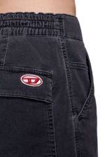 бг Diesel мъже карго панталони d-krooley joggjeans черно/тъмно сиво N2F26403 облекло - Image 4