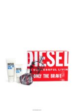бг Diesel мъже само смелият подаръчен комплект от 75 мл син N2F26746 аксесоар