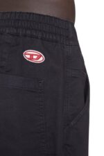 бг Diesel мъже шорти чино d-krooley joggjeans черно/тъмно сиво N2F26383 облекло - Image 4