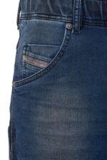бг Diesel мъже d-krooкъси дънки за джогинг тъмно синьо N2F26422 облекло - Image 4