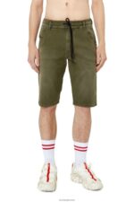 бг Diesel мъже d-krooshort-z joggjeans зелено N2F26370 облекло - Image 3