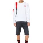 бг Diesel мъже d-krooshort-z joggjeans черно/тъмно сиво N2F26394 облекло