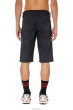 бг Diesel мъже d-krooshort-z joggjeans черно/тъмно сиво N2F26394 облекло - Image 5