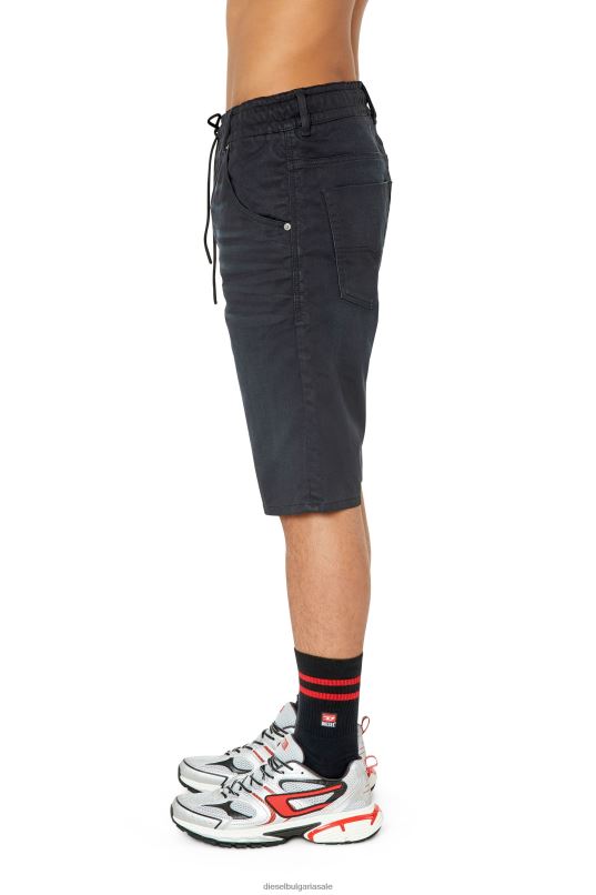 бг Diesel мъже d-krooshort-z joggjeans черно/тъмно сиво N2F26394 облекло - Image 6
