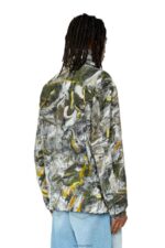бг Diesel мъже j-warrel-печат Черно бяла N2F2647 облекло - Image 5