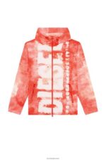 бг Diesel мъже j-warrett-лого-лого червено/бяло N2F2615 облекло - Image 2