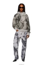 бг Diesel мъже pr-s-macs-hood сиво N2F26143 облекло - Image 6