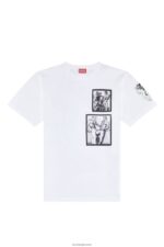 бг Diesel мъже pr-t-nlabel-23a бяло N2F26263 облекло - Image 2