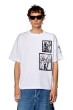 бг Diesel мъже pr-t-nlabel-23a бяло N2F26263 облекло - Image 3