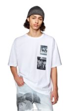 бг Diesel мъже pr-t-nlabel-23b бяло N2F26267 облекло - Image 3