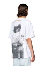 бг Diesel мъже pr-t-nlabel-23b бяло N2F26267 облекло - Image 5