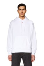 бг Diesel мъже s-ginn-hood-d бяло N2F26145 облекло - Image 5