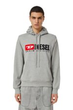 бг Diesel мъже s-ginn-hood-div сиво N2F26142 облекло - Image 3
