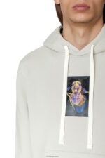 бг Diesel мъже s-ginn-hood-e2 сиво N2F2695 облекло - Image 5