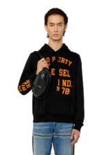 бг Diesel мъже s-ginn-hood-k32 черен N2F26155 облекло - Image 3