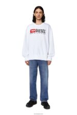 бг Diesel мъже s-macs-divstroyed бяло N2F26160 облекло
