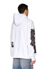 бг Diesel мъже s-macs-hood-l3 бяло N2F26127 облекло - Image 4