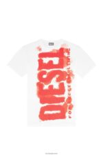 бг Diesel мъже t-просто-e16 бяло N2F26204 облекло - Image 2