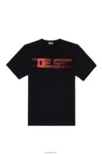 бг Diesel мъже t-просто-e19 черен N2F26234 облекло - Image 2