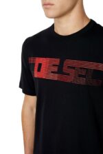 бг Diesel мъже t-просто-e19 черен N2F26234 облекло - Image 4