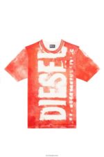 бг Diesel мъже t-просто-g12 червен N2F26184 облекло - Image 2