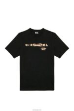 бг Diesel мъже t-просто-g9 черен N2F26210 облекло - Image 2