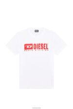 бг Diesel мъже t-diegor-l6 бяло N2F26245 облекло - Image 2