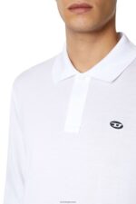 бг Diesel мъже t-smith-ls-doval-pj бяло N2F26279 облекло - Image 5