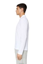 бг Diesel мъже t-smith-ls-doval-pj бяло N2F26279 облекло - Image 6